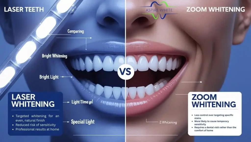 Laser Teeth Whitening vs. Zoom Whitening Guildford
