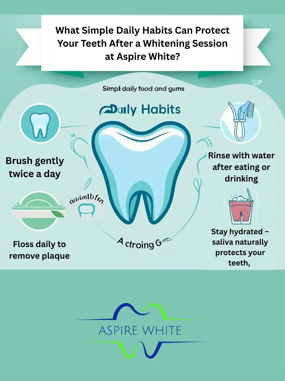 What Simple Daily Habits Can Protect Your Teeth After a Whitening Session at Aspire White Guildford